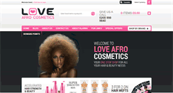 Desktop Screenshot of loveafrocosmetics.com
